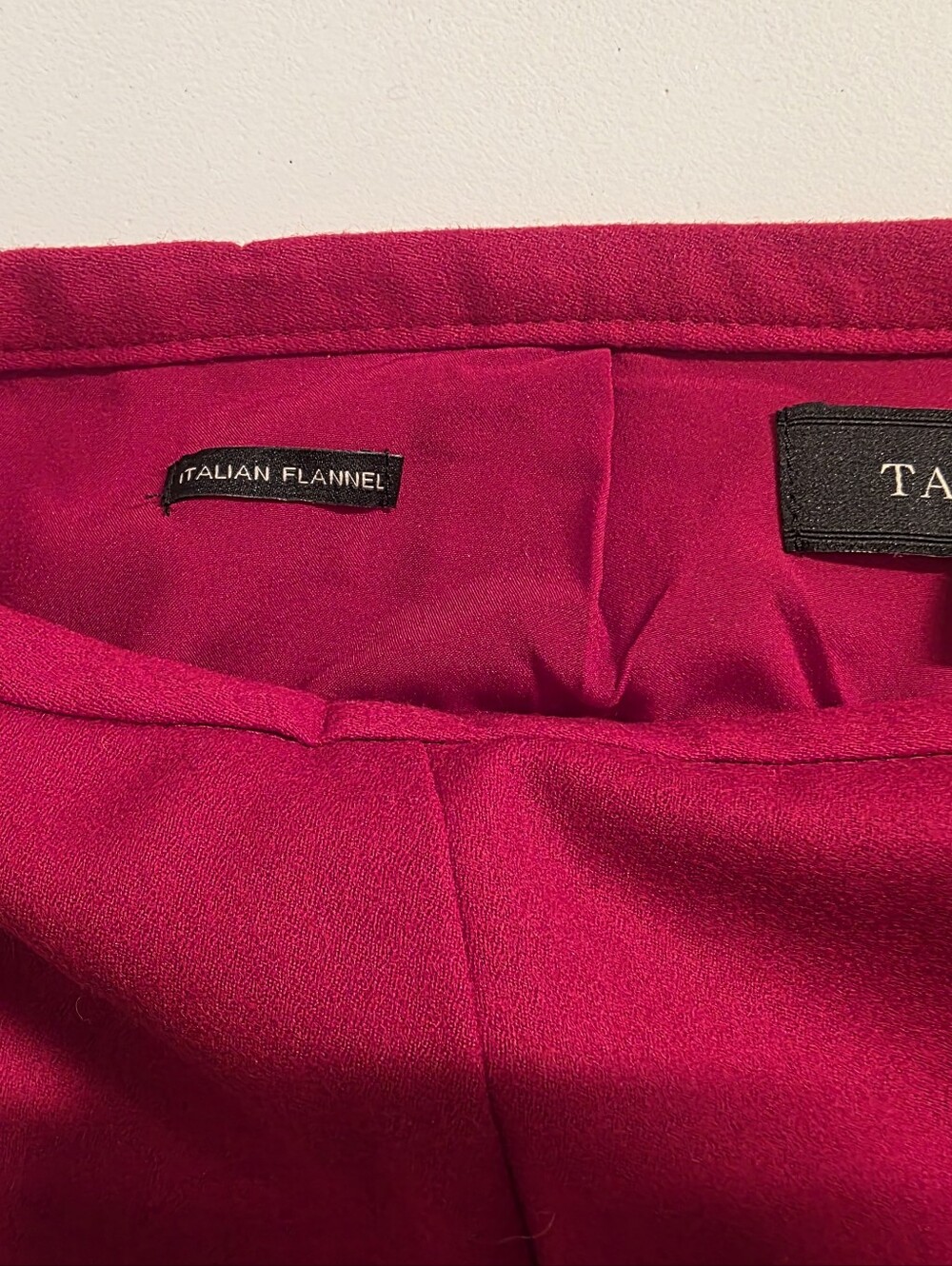 Talbots Red A-Line Skirt